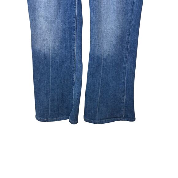 Gap Denim Jeans Girls 18 Blue Mid Rise 70s Flare Everyday Style School Retro - Picture 3 of 9